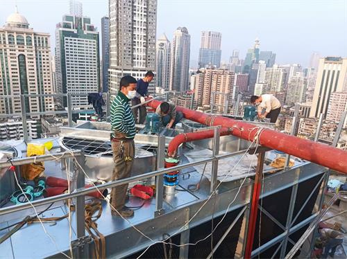 冷卻塔冷卻水系統的管路布置形式(冷卻塔保有水量怎樣計算)